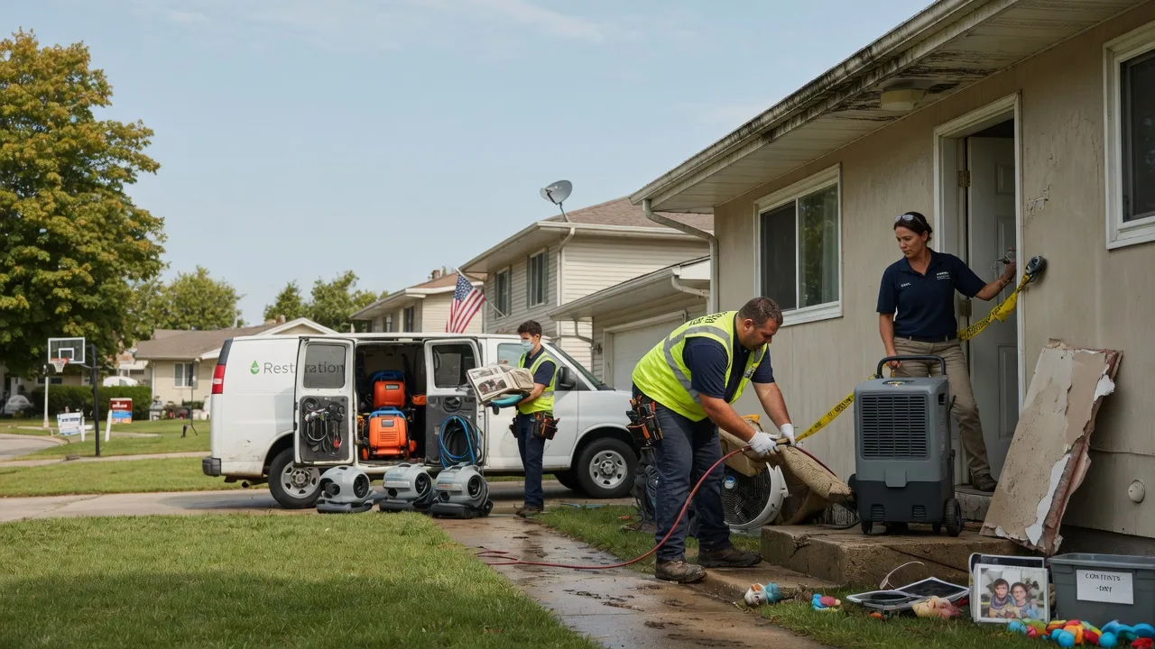 Water Damage Restoration in Hubbard, OH near me